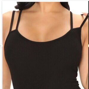 90'Degree by Reflex Rib Soma Multi Straps Bra  Sz XL